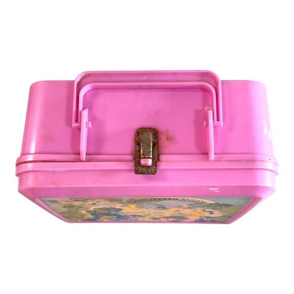 Vintage Aladdin My Little Pony Pink Plastic Lunchbox With Handle Original READ - Picture 12 of 16